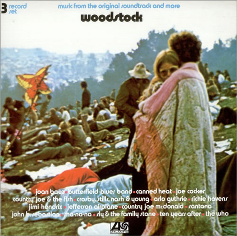 Woodstock Woodstock German 3-LP vinyl record set (Triple LP Album) ATL60001