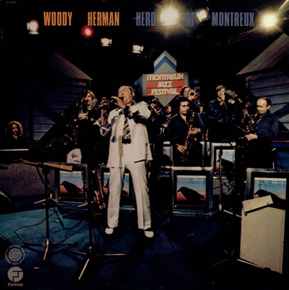 Woody Herman Herd At Montreux US vinyl LP album (LP record) F-9470