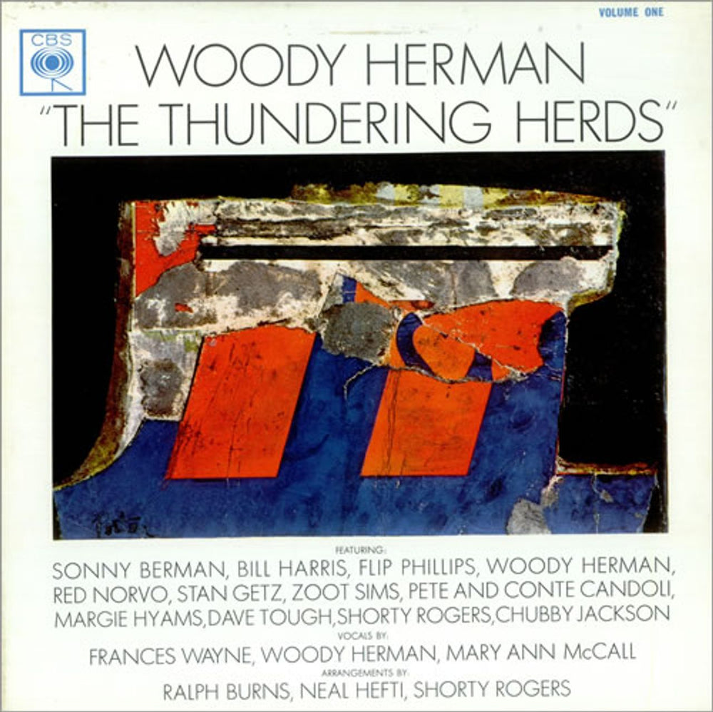 Woody Herman The Thundering Herds - Volume One UK vinyl LP album (LP record) BPG62158