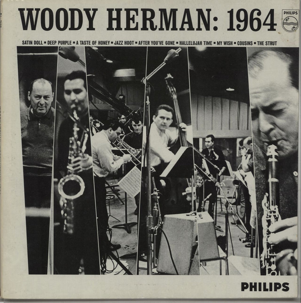 Woody Herman Woody Herman: 1964 UK vinyl LP album (LP record) BL7608