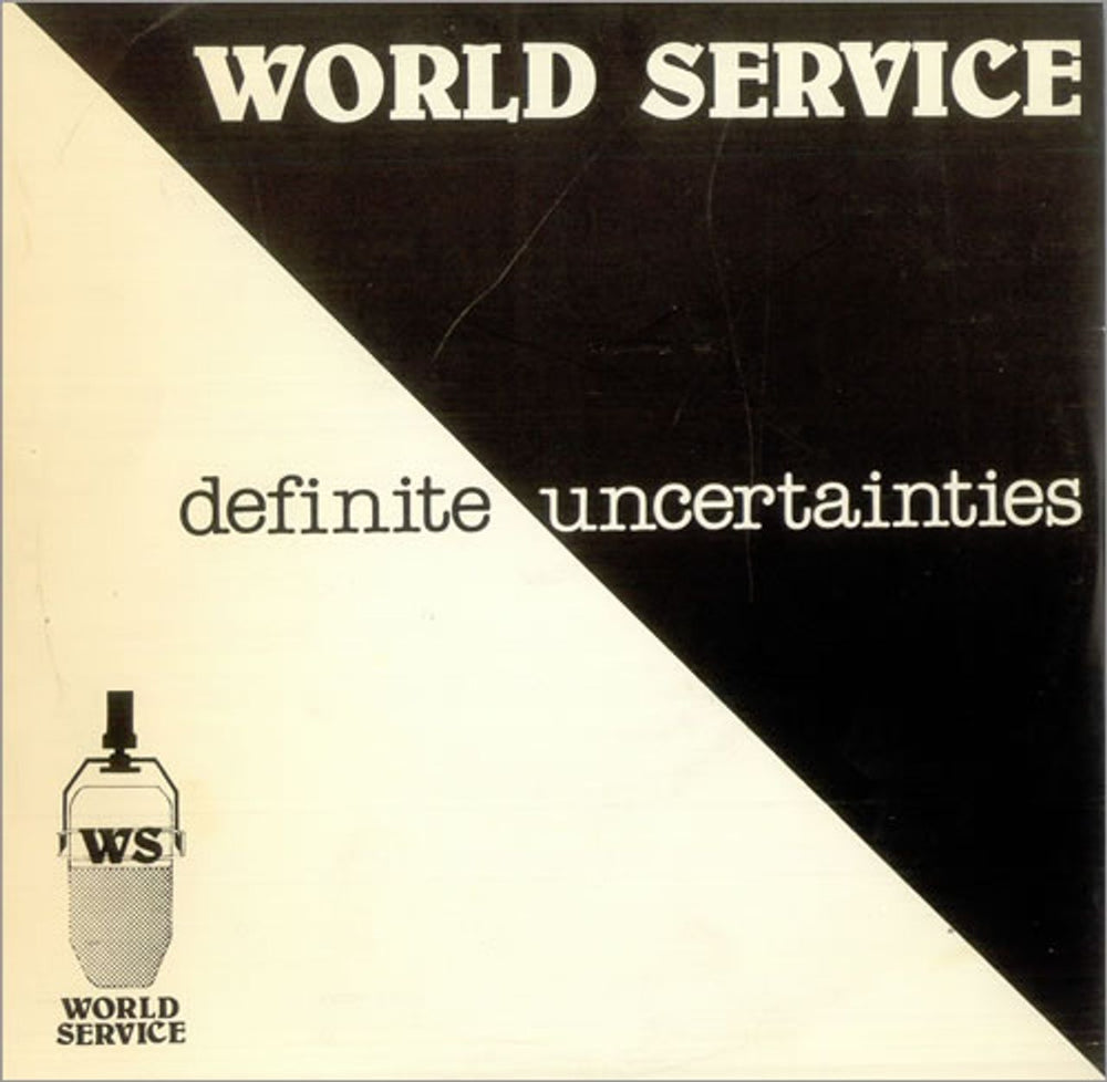 World Service Definite Uncertainties EP UK 7" vinyl single (7 inch record / 45) WARP001