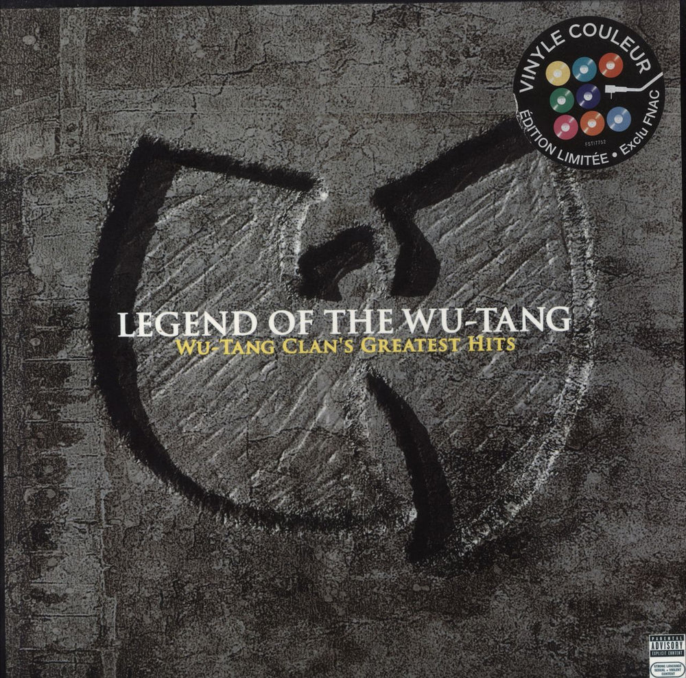 Wu-Tang Clan Legend Of The Wu-Tang: Wu-Tang Clan's Greatest Hits - Blue Vinyl French 2-LP vinyl record set (Double LP Album) 88985438411