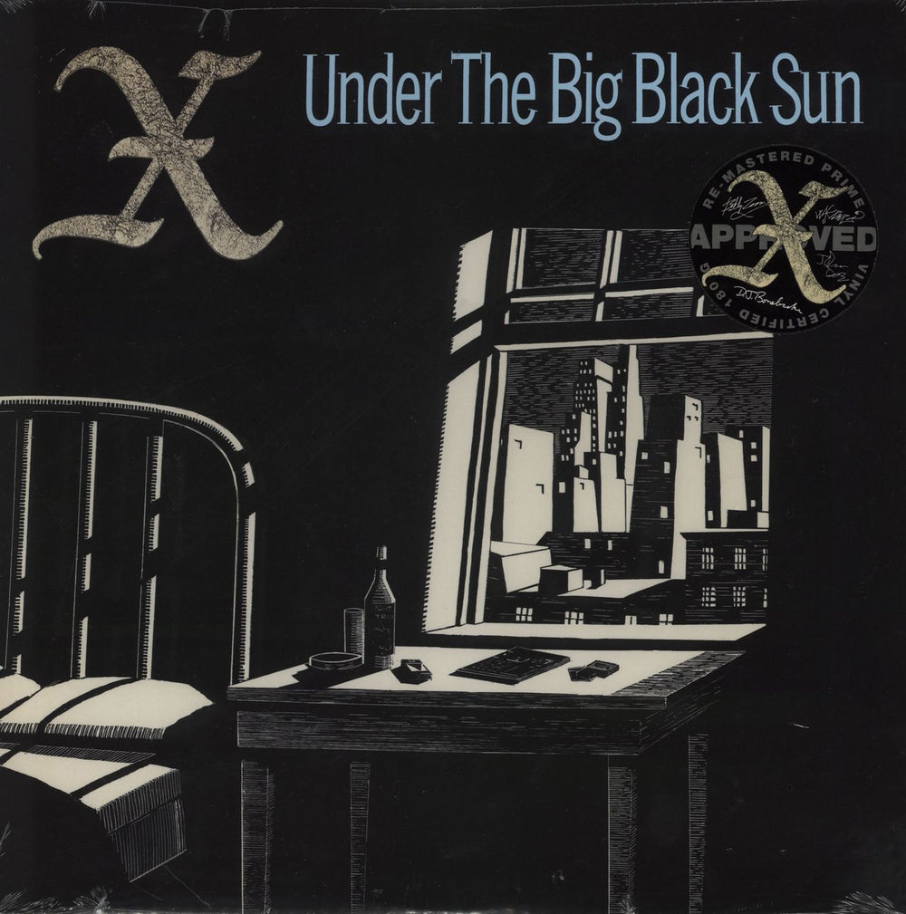 X Under The Big Black Sun - sealed US vinyl LP album (LP record) PHR-2007