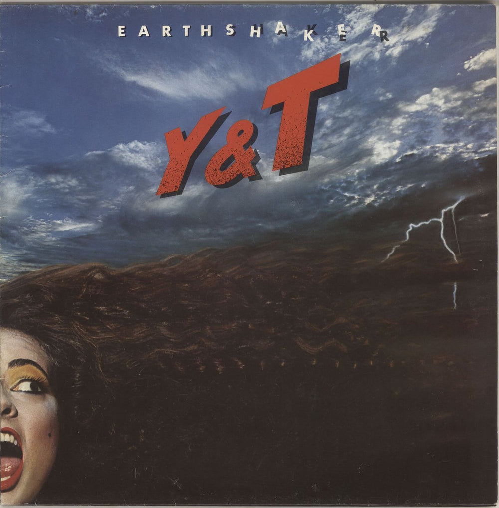 Y&T Earthshaker UK vinyl LP album (LP record) AMLH64867