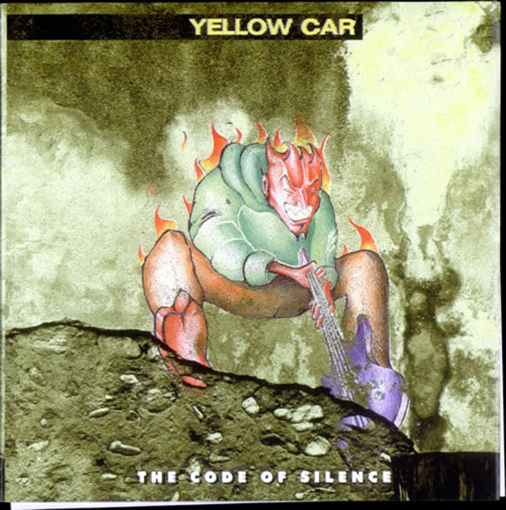 Yellow Car The Code Of Silence EP UK 7" vinyl single (7 inch record / 45) LINE6