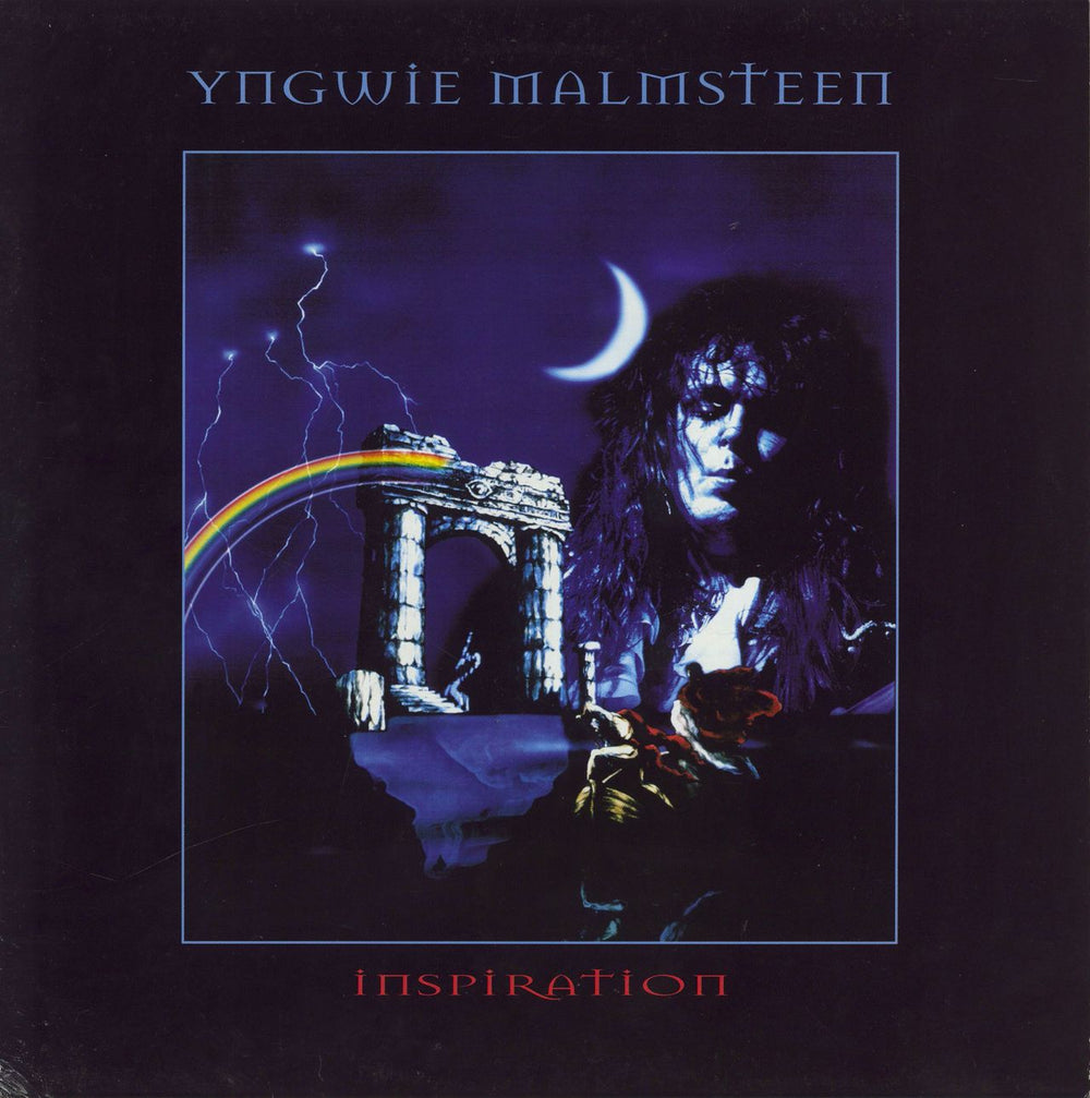 Yngwie Malmsteen Inspiration UK vinyl LP album (LP record) MFN200