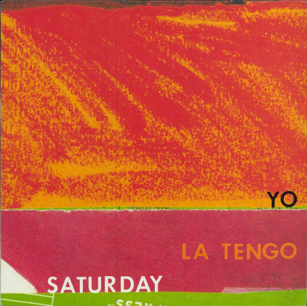 Yo La Tengo Saturday UK 10" vinyl single (10 inch record) OLE422-1