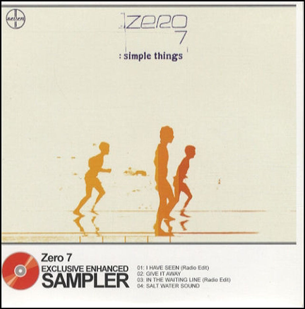 Zero 7 Exclusive Enhanced Sampler UK Promo CD single (CD5 / 5") PSCD001901