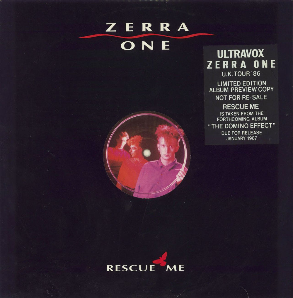 Zerra I Rescue Me UK Promo 12" vinyl single (12 inch record / Maxi-single) MERX205