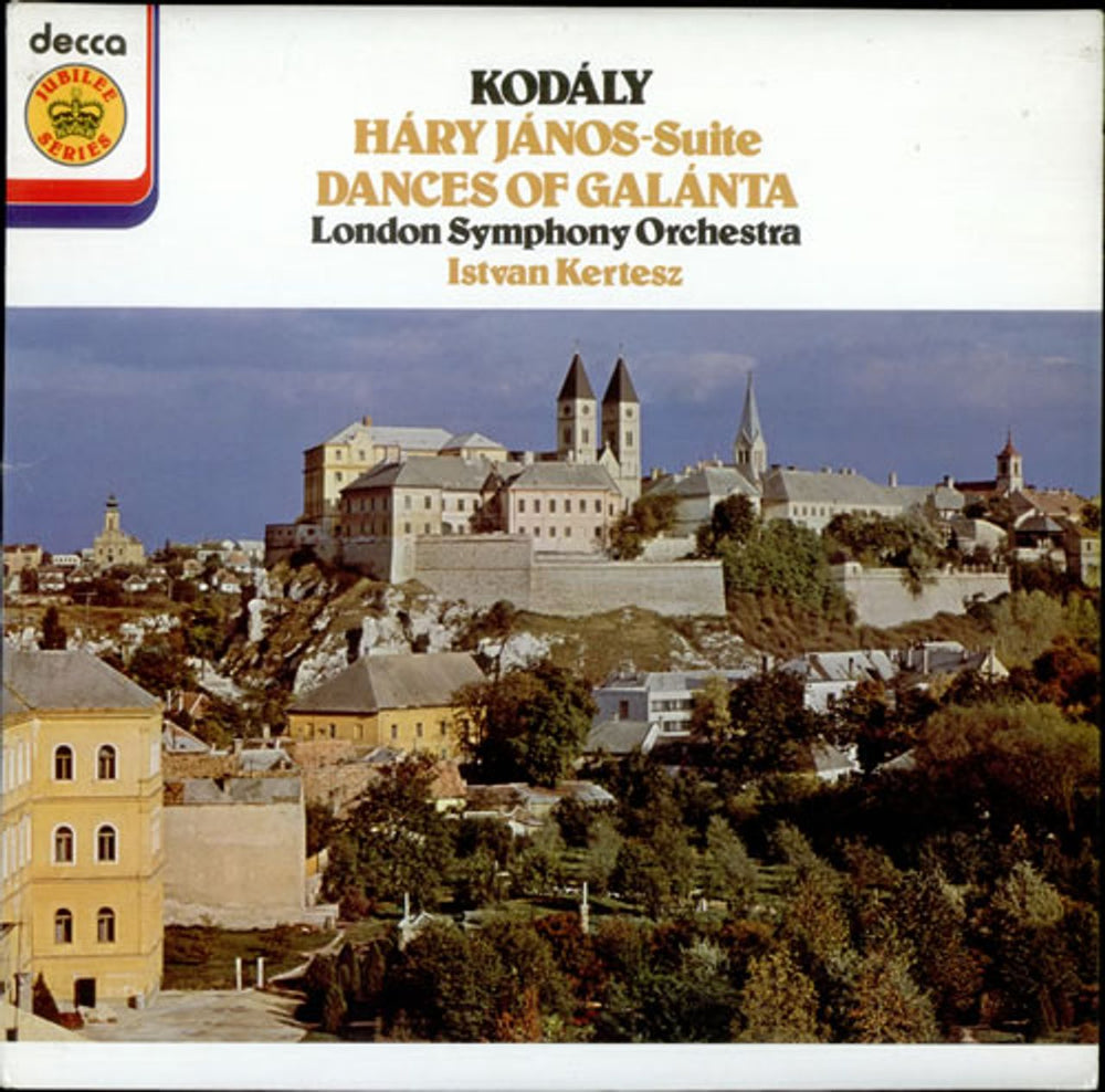 Zoltán Kodály Hary Janos Suite / Dances of Galanta UK vinyl LP album (LP record) JB55