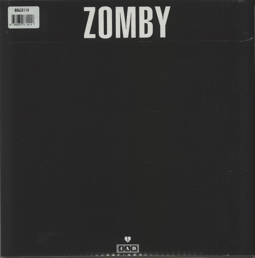 Zomby Natalia's Song - Sealed UK 10" vinyl single (10 inch record) ZO710NA669412