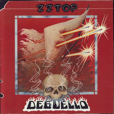 ZZ Top Degüello German vinyl LP album (LP record) WB56701